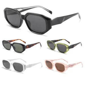 2026 New Arrival TR90 Frame Sunglasses Fashion Acetate Temple Eyewear Trendy Brand Design TAC Polarized Sunglasses for Women